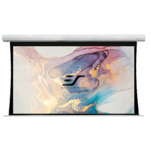 ELITE SCREENS plátno elektrické motorové 120" (305cm)/ 16:9/149,6×265,7cm/ hliníkový case bílý/10" drop/MaxWhite FG
