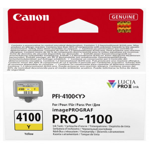 Canon inkoustová náplň INK PFI-4100 Y žlutá