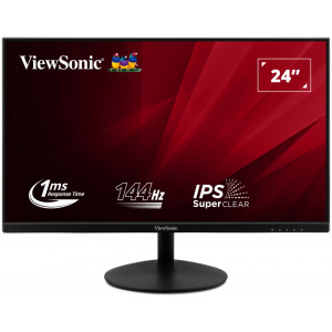 ViewSonic VA24E2-H  24" 16:9 (23.8") 1920 x 1080 SuperClear® IPS monitor, VGA and HDMI, 144Hz