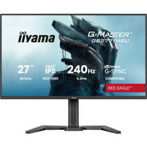 iiyama G-Master/GB2771HSU-B1/27"/IPS/FHD/240Hz/0,4ms/Černá/3R