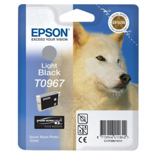 Epson inkoustová náplň/ C13T09674010/ Stylus 2880/ Světlá Černá