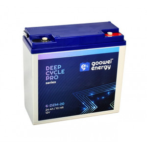 GOOWEI ENERGY Pb trakční záložní akumulátor VRLA GEL 12V/24Ah (6-DZM-20)