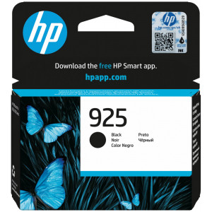 HP 925 Černá originální inkoustová kazeta