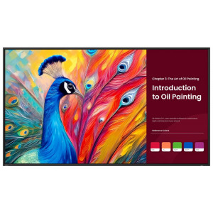 BENQ panel 55" SH5504/ Digital Signage/ UHD 4K/ provoz 24/7/ 2x HDMI/ DP/ RJ45/ RS232/ USB/ Android