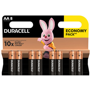 Duracell BASIC Jednorázová alkalická baterie AA, 8-pack