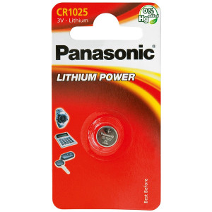 Panasonic Jednorázová lithiová baterie CR1025, 1-pack