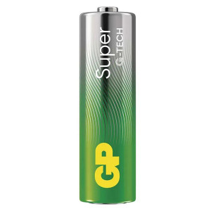 GP Super Jednorázová alkalická baterie AA, 8-pack