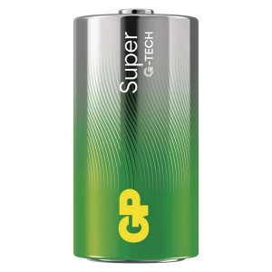 GP Jednorázová alkalická baterie C, 2-pack