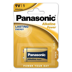 Panasonic Jednorázová alkalická baterie 9V, 1-pack