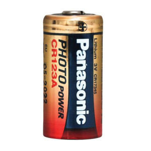 Panasonic Jednorázová lithiová baterie CR123A, 1-pack