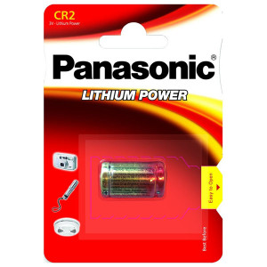 Panasonic Jednorázová lithiová baterie CR2, 1-pack