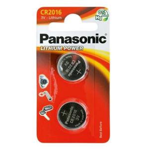 Panasonic Jednorázová lithiová baterie CR2016, 2-pack