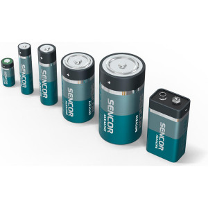 Sencor Jednorázová alkalická baterie AA, 4-pack