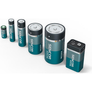Sencor Jednorázová alkalická baterie AA, 4-pack