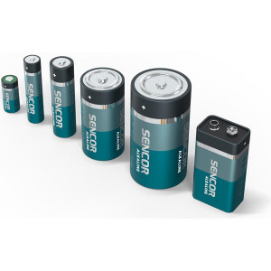 Sencor Jednorázová alkalická baterie AAA, 4-pack