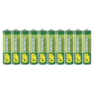 GP Jednorázová zinkochloridová baterie AAA, 10-pack