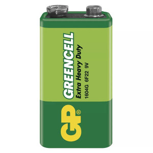 GP Jednorázová zinkochloridová baterie 9V, 1-pack