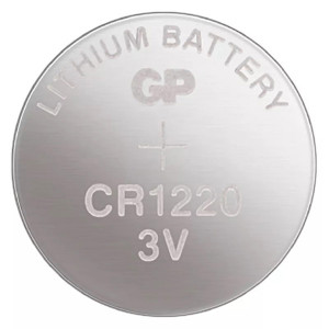 GP Jednorázová lithiová baterie CR1220, 1-pack