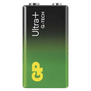 GP Ultra+ Jednorázová alkalická baterie 9V, 1-pack