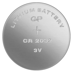 GP Jednorázová lithiová baterie CR2032, 2-pack