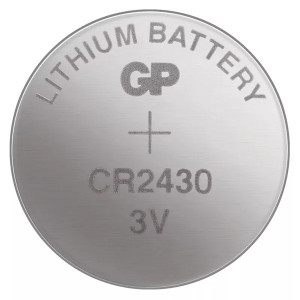 GP Jednorázová lithiová baterie CR2430, 1-pack
