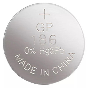 GP Jednorázová alkalická baterie LR43, 1-pack