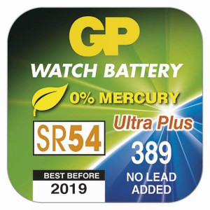 GP Jednorázová stříbrooxidové baterie SR1130SW, 10-pack
