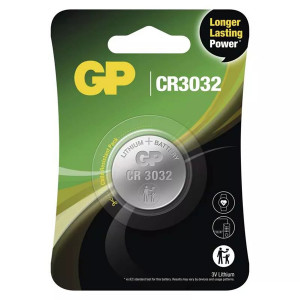 GP Jednorázová lithiová baterie CR3032, 1-pack