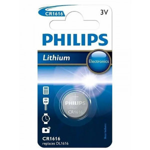 PHILIPS Jednorázová lithiová baterie CR1616, 1-pack
