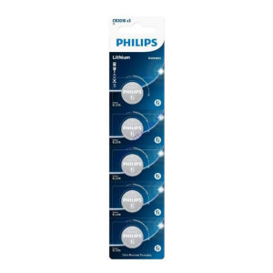 PHILIPS Jednorázová lithiová baterie CR2016, 5-pack