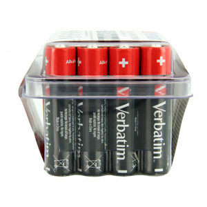 Verbatim Jednorázová alkalická baterie AAA, 24-pack