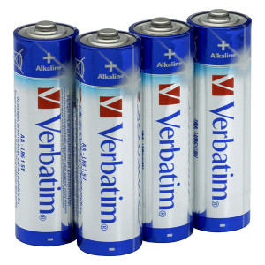 Verbatim Jednorázová alkalická baterie AA, 4-pack