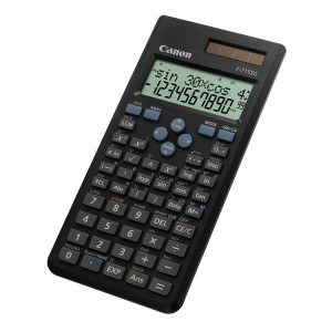 Canon Kalkulačka F-715SG, černá, školní, dvanáctimístná
