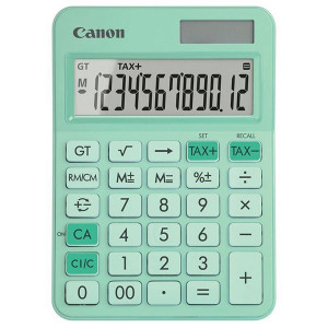Canon kalkulačka LS-125KB-GR, zelená, kapesní, dvanáctimístná