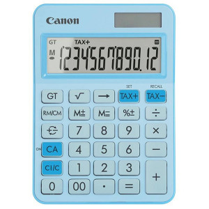 Canon kalkulačka LS-125KB-PBL, modrá, kapesní, dvanáctimístná