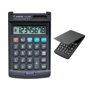 Canon kalkulačka LS-39E DBL EMEA, šedá, kapesní, osmimístná