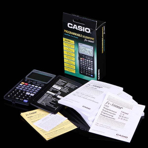 Casio Kalkulačka FX 5800 P, černá, programovatelná, 4 řádkový displej