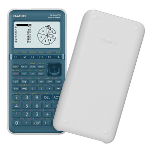 Casio Kalkulačka FX 7400G III, modrá, programovatelná, 8 řádkový displej