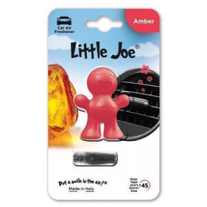 Vůně do auta "Amber", červená, LITTLE JOE 7640186840446