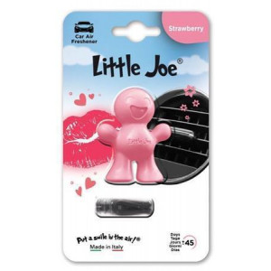 Vůně do auta "Strawberry", růžová, LITTLE JOE 7640186840439