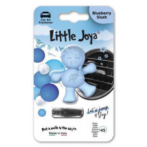Vůně do auta "Blueberry Slush", světle modrá, LITTLE JOYA 7640186842808