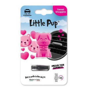 Vůně do auta "Sweet Snuggles", růžová, LITTLE PUP 7640186843591