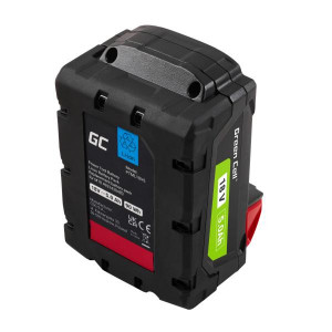 Green Cell baterie pro Milwaukee M18 18V 5Ah náhrada za M18 B5 4932430483