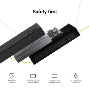 Powerbanka Green Cel PowerPlay20 20000mAh s rychlým nabíjením, 2x USB Ultra Charge a 2x USB-C
