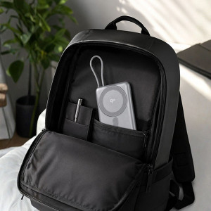 POWERTON, Power Bank, MagCore, Li-Pol, 5/9/12V, nabíjení mobilních telefonů aj., 10000mAh, 1x USB-C, 22.5W, integrovaný kabel USB-