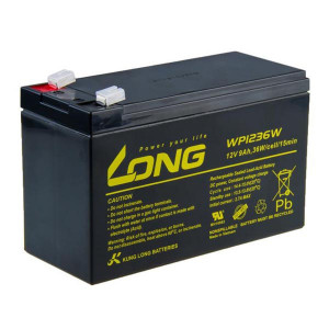 Long olověný akumulátor HighRate F2 pro UPS, EZS, EPS, 12V, 9Ah, PBLO-12V009-F2AH, WP1236W