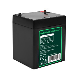 Greencell AGM VRLA 12V 4.5Ah maintenance-free baterie pro cash registers, kamery (90x70x106mm)