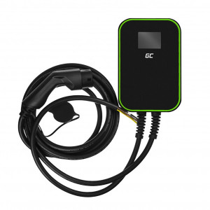 Green Cell GC EV PowerBox 22kW nabíječka Typ 2 kabel (6m) pro nabíjení elektrických automobilů a Plug-In hybridů