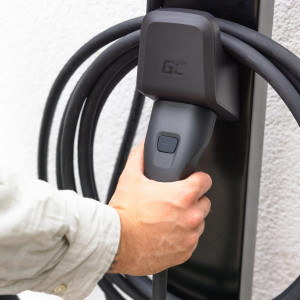 Habu Holder - EV nabíjení kabel holder pro the TYPE 2 plug