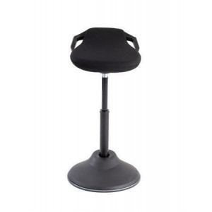 Stolička "Flexy", černá, ergonomická, ALBA MHFLEXY N